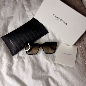 Victoria Beckham Tortoiseshell Sunglasses